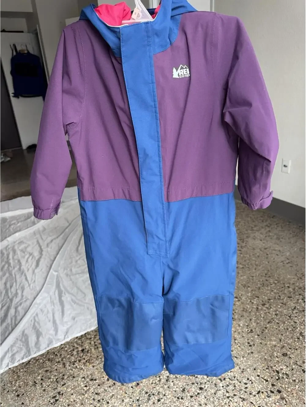 Toddler REI Snowsuit One Piece Ski Snow Bib Toddlers 4T Insulated Jumpsuit